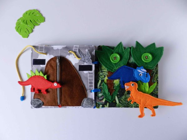 personalised-busy-book-with-dinosaurs